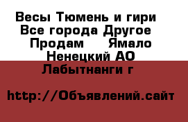 Весы Тюмень и гири - Все города Другое » Продам   . Ямало-Ненецкий АО,Лабытнанги г.